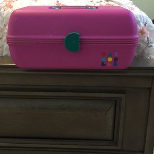 Vintage 80s caboodles makeup box